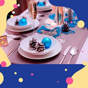 Как украсить праздничный стол