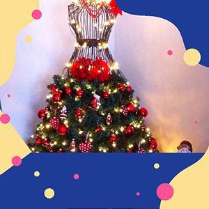 Модный и стильный наряд для новогодней елки