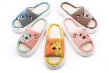 Домашние тапочки Леопард арт. LJ2335