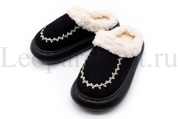 Тапочки домашние женские арт. 2488-C (Black)