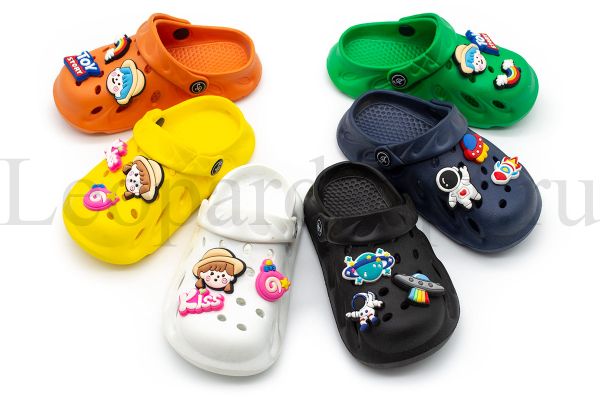 Сабо детские Леопард арт. 2315-1L