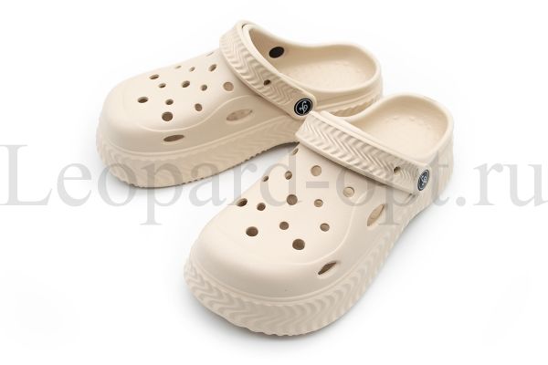 Сабо женские Леопард арт. 2502-L BE