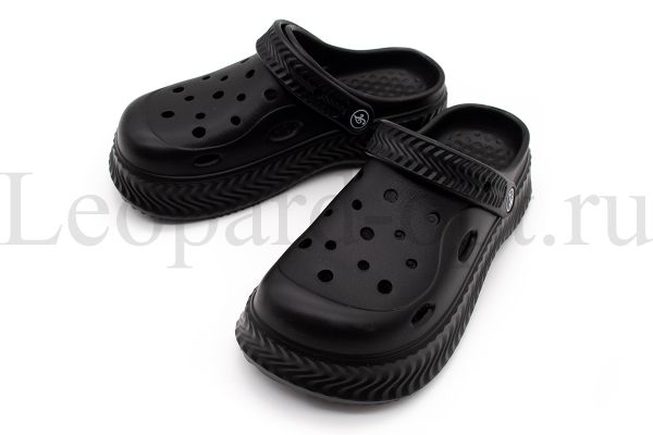 Сабо женские Леопард арт. 2502-L BL