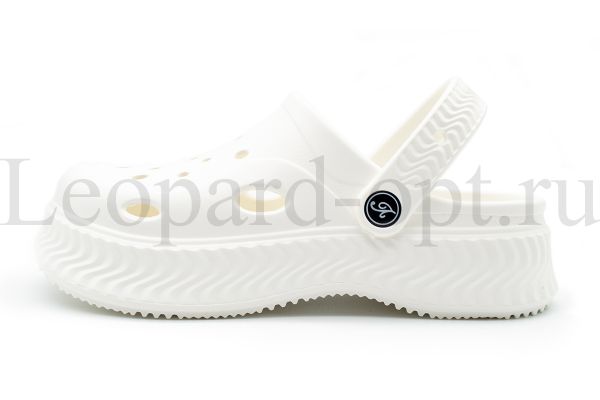 Сабо женские Леопард арт. 2502-L WH