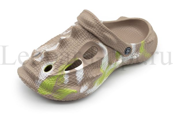 Сабо мужские Леопард арт. 2557H Beige